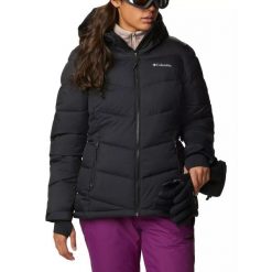 Damska kurtka narciarska Columbia Abbott Peak Insulated. Czarne kurtki narciarskie Columbia, na zimę, xl, bez wzorów, bez kaptura, narciarskie. Za 999.00 zł.
