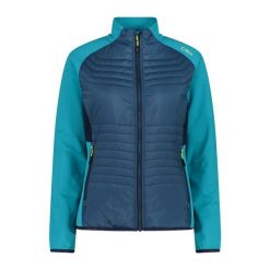 Bluza damska turystyczna CMP 35E6516. Niebieskie bluzy CMP, s, bez wzorów, sportowe, bez ramiączek, bez kaptura. Za 340.00 zł.