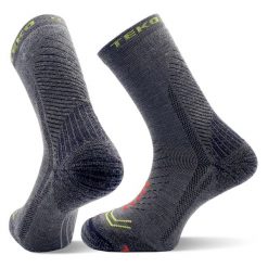 Teko Discovery granite XL. Szare skarpetki sportowe TEKO, bez wzorów, trekkingowe. Za 59.99 zł.