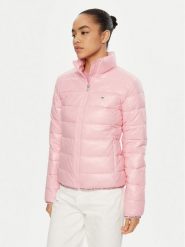 Tommy Jeans Kurtka zimowa Essential DW0DW19312 Różowy Regular Fit. Czerwone kurtki Tommy Jeans, na zimę, l, bez wzorów, z jeansu, bez kaptura. Za 699.99 zł.