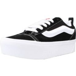 Tenisówki Vans Model Knu Stack Kolor Czarny. Czarne trampki Vans, bez wzorów, z materiału, casualowe, bez zapięcia. Za 614.00 zł.