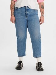 Levi's® Jeansy 501® 859530031 Niebieski Straight Fit. Niebieskie jeansy s, bez wzorów, z bawełny. Za 299.99 zł.