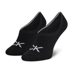 Skarpety stopki damskie Calvin Klein. Czarne skarpetki Calvin Klein, bez wzorów. Za 34.99 zł.