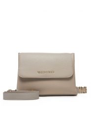 Valentino Torebka Alexia VBS5A803 Szary. Szare listonoszki Valentino, bez wzorów, ze skóry, bez dodatków. Za 369.99 zł.
