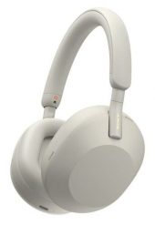 Słuchawki Sony WH-1000XM5 nauszne bluetooth srebrne. Szare słuchawki nauszne Sony. Za 1,135.99 zł.