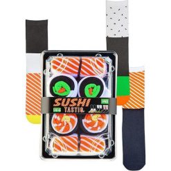 Unisex Skarpetki Sushi 3-pak Rozmiar 40-46. Brązowe skarpetki Attiq, bez wzorów, z bawełny. Za 148.99 zł.