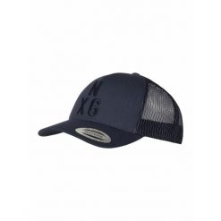 Czapka Protest Nxg Gyoza Trucker. Niebieskie czapki z daszkiem Protest, bez wzorów, z bawełny. Za 172.00 zł.