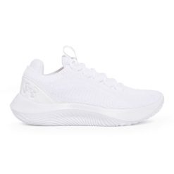 Buty treningowe damskie Under Armour Dynamic 2. Białe buty treningowe Under Armour, bez wzorów, bez zapięcia, na fitness i siłownię. Za 425.55 zł.