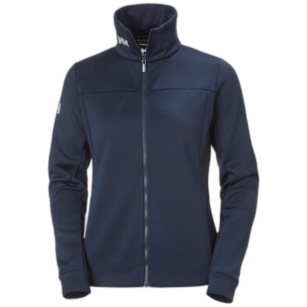 Damska kurtka polarowa Helly Hansen crew. Niebieskie kurtki Helly Hansen, xs, bez wzorów, z materiału, klasyczne, bez kaptura. Za 372.31 zł.
