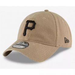 Czapka z daszkiem New Era Pirates 9TWENTY MLB Core Classic. Brązowe czapki z daszkiem New Era, bez wzorów, sportowe. Za 141.00 zł.