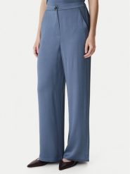 Marella Spodnie materiałowe Robinia2 2615131281 Granatowy Straight Fit. Niebieskie spodnie materiałowe Marella, bez wzorów, z materiału. Za 749.99 zł.