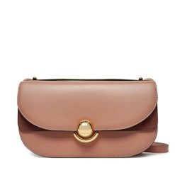Torebka Furla. Czerwone listonoszki Furla, bez wzorów, bez dodatków. Za 909.99 zł.