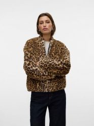 Vero Moda Kurtka przejściowa w kolorze beżowym rozmiar: S. Brązowe kurtki Vero Moda, s, bez wzorów, bez kaptura. Za 166.10 zł.