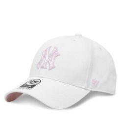 Czapka z daszkiem 47 Brand. Białe czapki z daszkiem 47 Brand, bez wzorów. Za 99.99 zł.