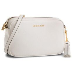 Torebka MICHAEL Michael Kors. Białe kopertówki MICHAEL Michael Kors, bez wzorów, bez dodatków. Za 759.99 zł.