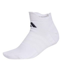 Skarpety Tenisowe Przed Kostkę Z Amortyzacją, 1 Para W Opakowaniu. Białe skarpetki adidas, bez wzorów. Za 54.95 zł.