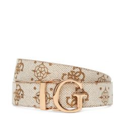 Pasek Damski Guess. Białe paski Guess, z aplikacjami. Za 269.99 zł.