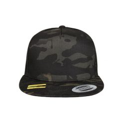 Czapka Flexfit multicam. Czarne czapki z daszkiem FLEXFIT, bez wzorów, z bawełny. Za 89.00 zł.
