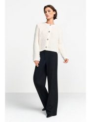 Rich & Royal Kardigan w kolorze kremowym rozmiar: L. Brązowe swetry Rich & Royal, l, bez wzorów, bez ramiączek. Za 260.99 zł.