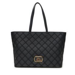 Torebka LOVE MOSCHINO. Czarne torebki klasyczne Love Moschino, bez wzorów, klasyczne, bez dodatków. Za 519.99 zł.