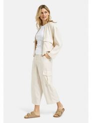 Milano Italy Kurtka przejściowa w kolorze kremowym rozmiar: 34. Brązowe kurtki Milano Italy, bez wzorów, bez kaptura. Za 239.99 zł.