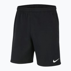 Spodenki dziecięce Nike Park 20 Short. Czarne szorty Nike, bez wzorów, sportowe. Za 129.99 zł.