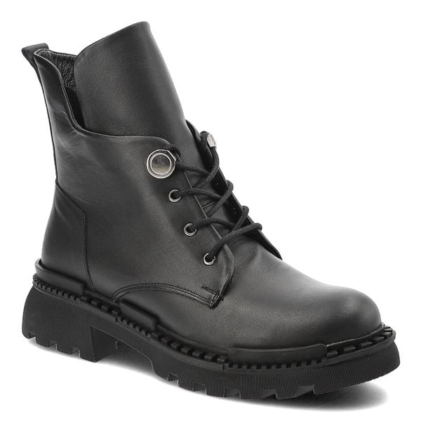 Czarne Botki Artiker Wygodne Obuwie Damskie. Czarne botki Artiker, bez wzorów, z materiału, eleganckie, bez obcasa, bez zapięcia. Za 319.00 zł.