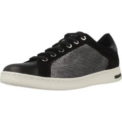 Buty GEOX D JAYSEN A Czarny. Czarne buty trekkingowe Geox, z tkaniny, bez zapięcia. Za 226.99 zł.