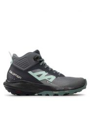 Salomon Trekkingi Outpulse Mid Gtx W GORE-TEX 470672 20 V0 Szary. Szare buty trekkingowe Salomon, z gore-texu, bez zapięcia. Za 829.99 zł.