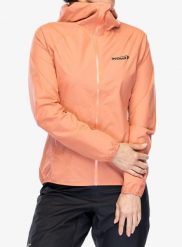 Kurtka przeciwdeszczowa damska Inov-8 Stormshell FZ V2. Czerwone kurtki do biegania Inov-8, m, bez wzorów, z materiału, bez kaptura, do biegania. Za 361.89 zł.