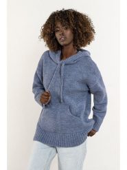 Awama Sweter w kolorze niebieskim rozmiar: S/M. Niebieskie swetry Awama, m, bez wzorów, bez ramiączek. Za 239.99 zł.