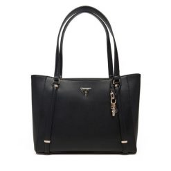 Torebka Guess. Czarne torebki klasyczne Guess, z aplikacjami, klasyczne, bez dodatków. Za 579.99 zł.