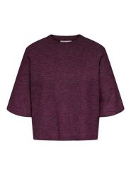 ONLY Carmakoma Sweter w kolorze bordowym rozmiar: L-50/52. Czerwone swetry Only Carmakoma, l, bez wzorów, bez ramiączek. Za 109.95 zł.