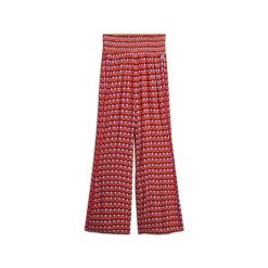 Damskie spodnie plażowe Superdry. Czerwone spodnie sportowe Superdry, bez wzorów, długie. Za 349.55 zł.