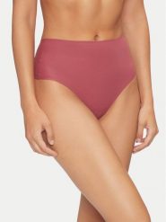 Chantelle Figi brazylijskie z wysokim stanem Soft Stretch C10690 Różowy. Czerwone figi Chantelle, bez wzorów, z syntetyku, z podwyższonym stanem. Za 59.99 zł.