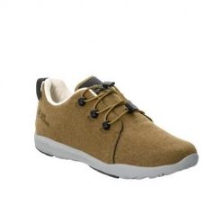 Buty do chodzenia damskie Jack Wolfskin Spirit Wool Low. Żółte buty treningowe Jack Wolfskin, bez wzorów, z materiału, bez zapięcia, trekkingowe. Za 512.00 zł.