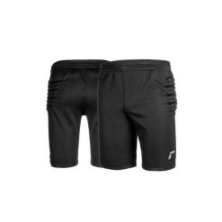 Szorty Reusch GK Training. Czarne szorty sportowe REUSCH, bez wzorów, z poliesteru, na fitness i siłownię. Za 149.99 zł.