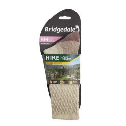 Skarpety do turystyki damskie Bridgedale HIKE LW COM BO LD. Brązowe skarpetki Bridgedale, bez wzorów. Za 101.99 zł.