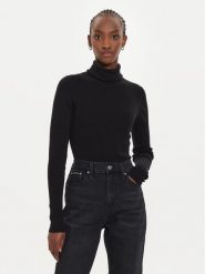 Calvin Klein Jeans Golf J20J224225 Czarny Regular Fit. Czarne swetry Calvin Klein Jeans, xs, bez wzorów, z bawełny, bez ramiączek. Za 279.99 zł.
