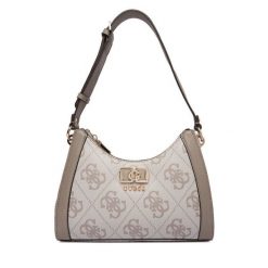 Torebka Guess. Brązowe torebki klasyczne Guess, z aplikacjami, klasyczne, bez dodatków. Za 589.99 zł.