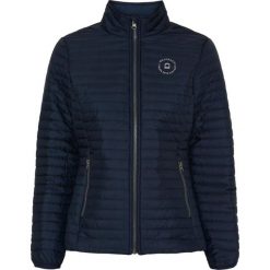 Damska kurtka puchowa Equipage Temper. Niebieskie kurtki EQUIPAGE, bez wzorów, z puchu, bez kaptura. Za 339.50 zł.