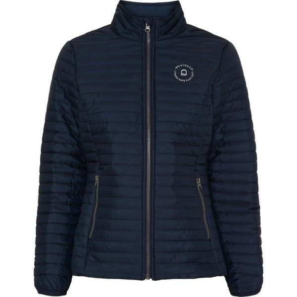 Damska kurtka puchowa Equipage Temper. Niebieskie kurtki EQUIPAGE, s, bez wzorów, z materiału, eleganckie, bez kaptura. Za 302.00 zł.