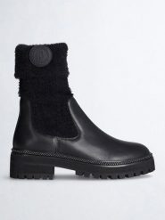 Liu Jo Sztyblety w kolorze czarnym rozmiar: 40. Czarne botki Liu Jo, bez wzorów, sportowe, bez obcasa, bez zapięcia. Za 327.87 zł.