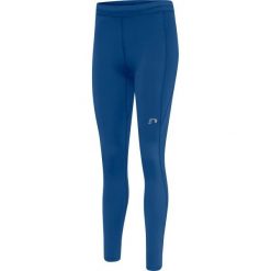 Damskie legginsy Newline core. Niebieskie legginsy Newline, bez wzorów, sportowe. Za 250.00 zł.