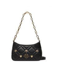 LOVE MOSCHINO Torebka JC4121PP1MLI0000 Czarny. Czarne kopertówki Love Moschino, bez wzorów, ze skóry, wizytowe, bez dodatków. Za 559.99 zł.