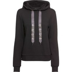 Bluza dresowa bonprix czarny. Bluzy marki INOVIK. Za 79.99 zł.