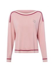 Liu Jo Collection Sweter z dzianiny Kobiety Sztuczne włókno różowy, XS. Czerwone swetry Liu Jo Collection, xs, bez wzorów, z dzianiny, bez ramiączek. Za 279.95 zł.