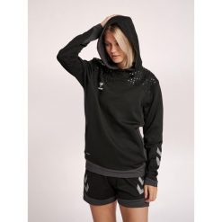 Damska bluza z kapturem Hummel hmlLEAD poly. Czarne bluzy z kapturem Hummel, xs, bez wzorów, z polaru, z kapturem, do biegania. Za 187.95 zł.