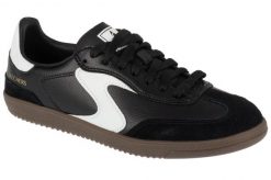 Buty sportowe Sneakersy damskie, Hotshot - Kickoff. Czarne buty treningowe Skechers, bez wzorów, z materiału, przed kostkę, bez zapięcia, trekkingowe. Za 239.99 zł.