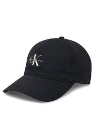 Calvin Klein Jeans Czapka z daszkiem Printed Monologo Cap LV04K5027G Czarny. Czarne czapki z daszkiem Calvin Klein Jeans, bez wzorów, z bawełny. Za 129.99 zł.